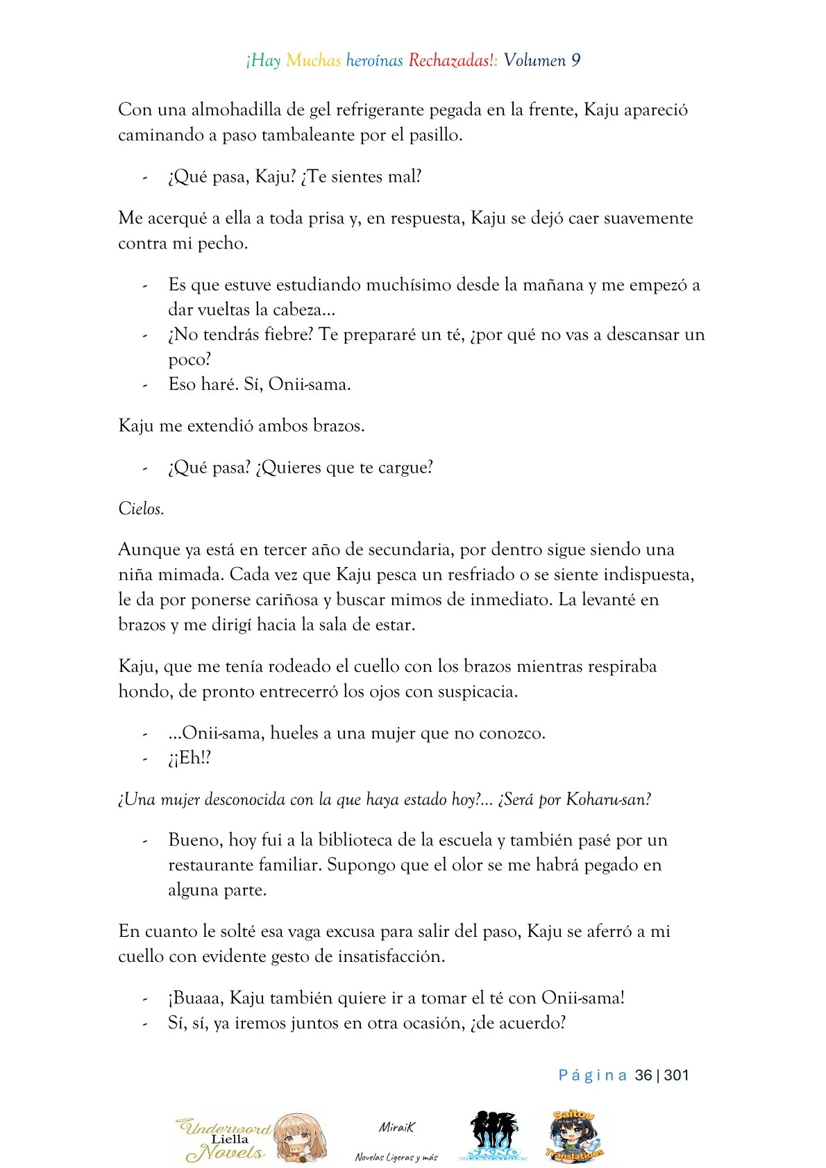 Makeine: Too Many Losing Heroines! Capítulo 9.1 - página 34