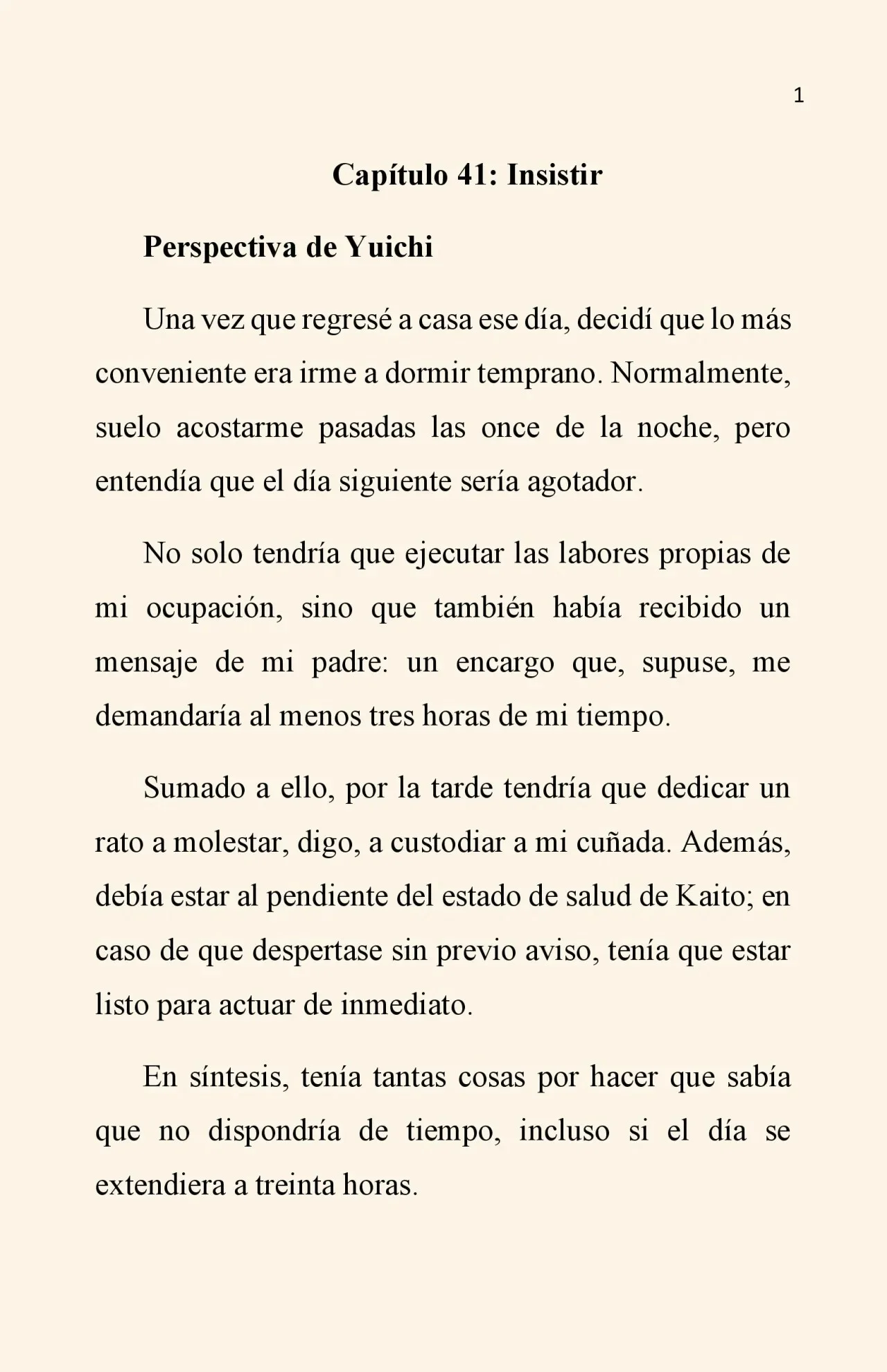 ¿Un estudiante de secundaria obligado a casarse con una MILF? Capítulo 42 - página 1