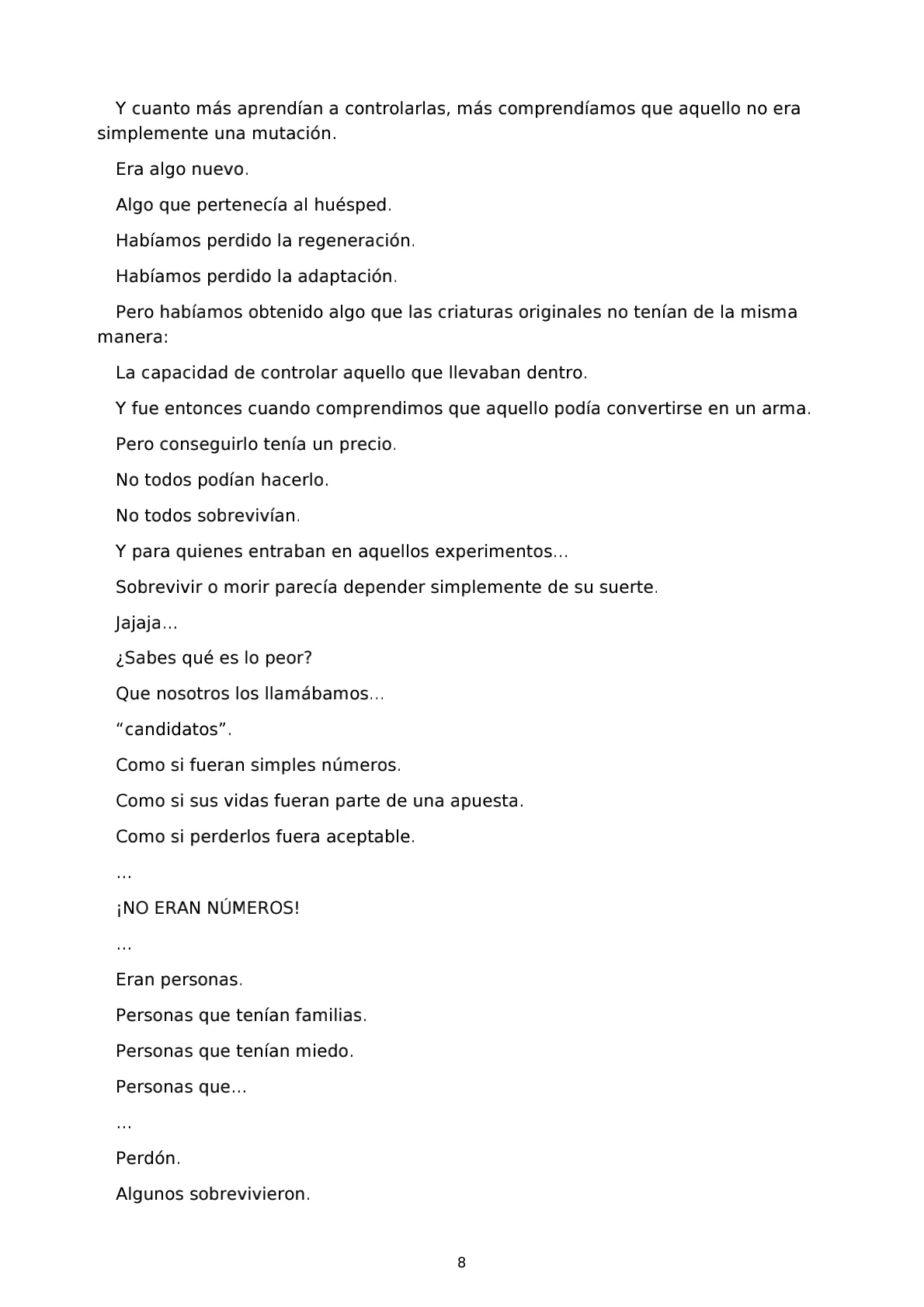 El mundo bajo su sombra Capítulo 0.1 - página 8