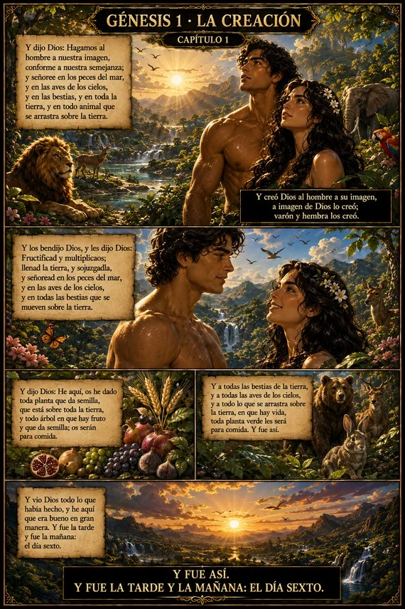 La Biblia: Crónicas de la Creación Capítulo 1 - página 4