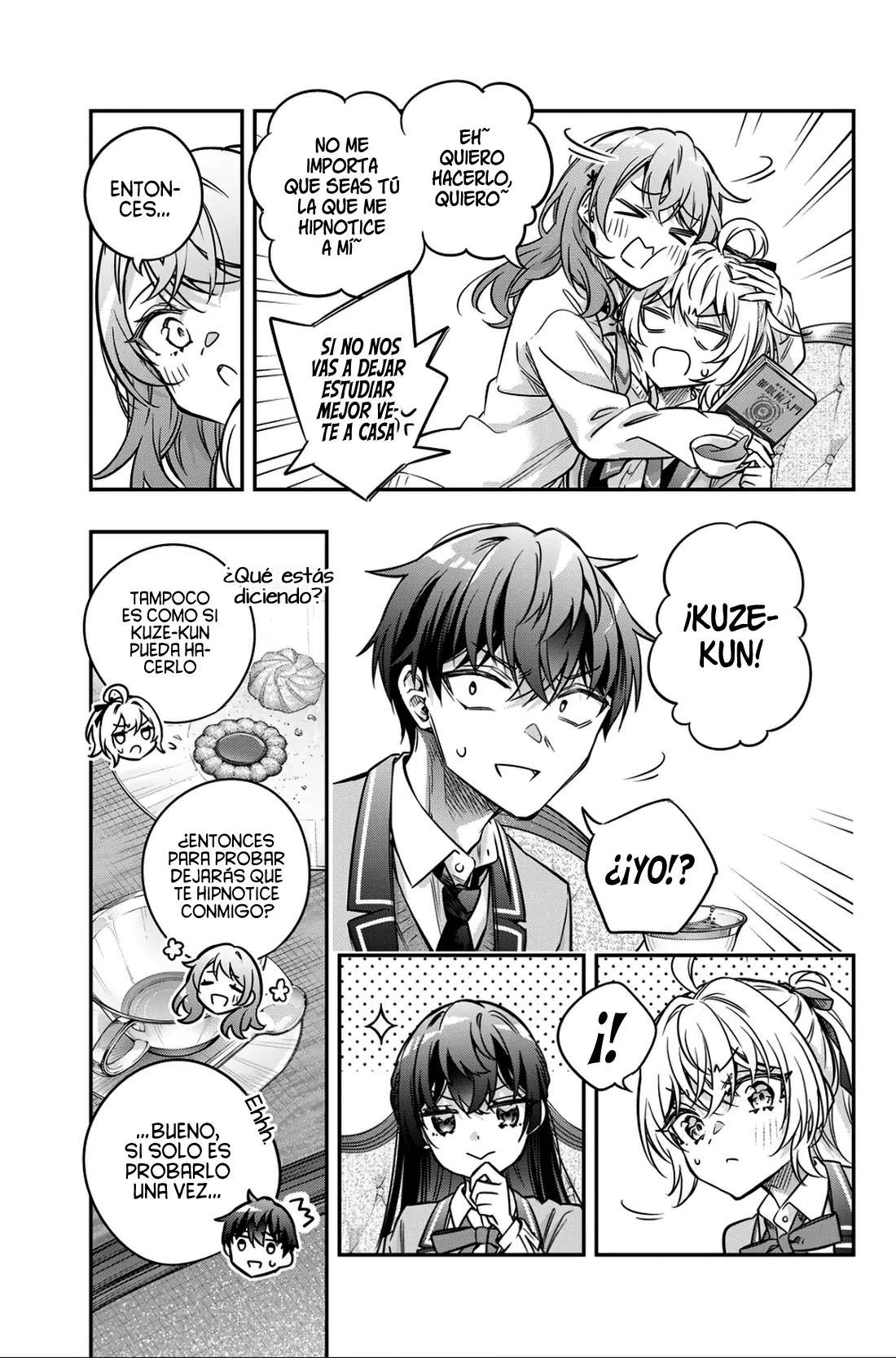 Alya-san, quien se sienta a mi lado, a veces susurra cosas dulces en ruso. Capítulo 77 - página 7