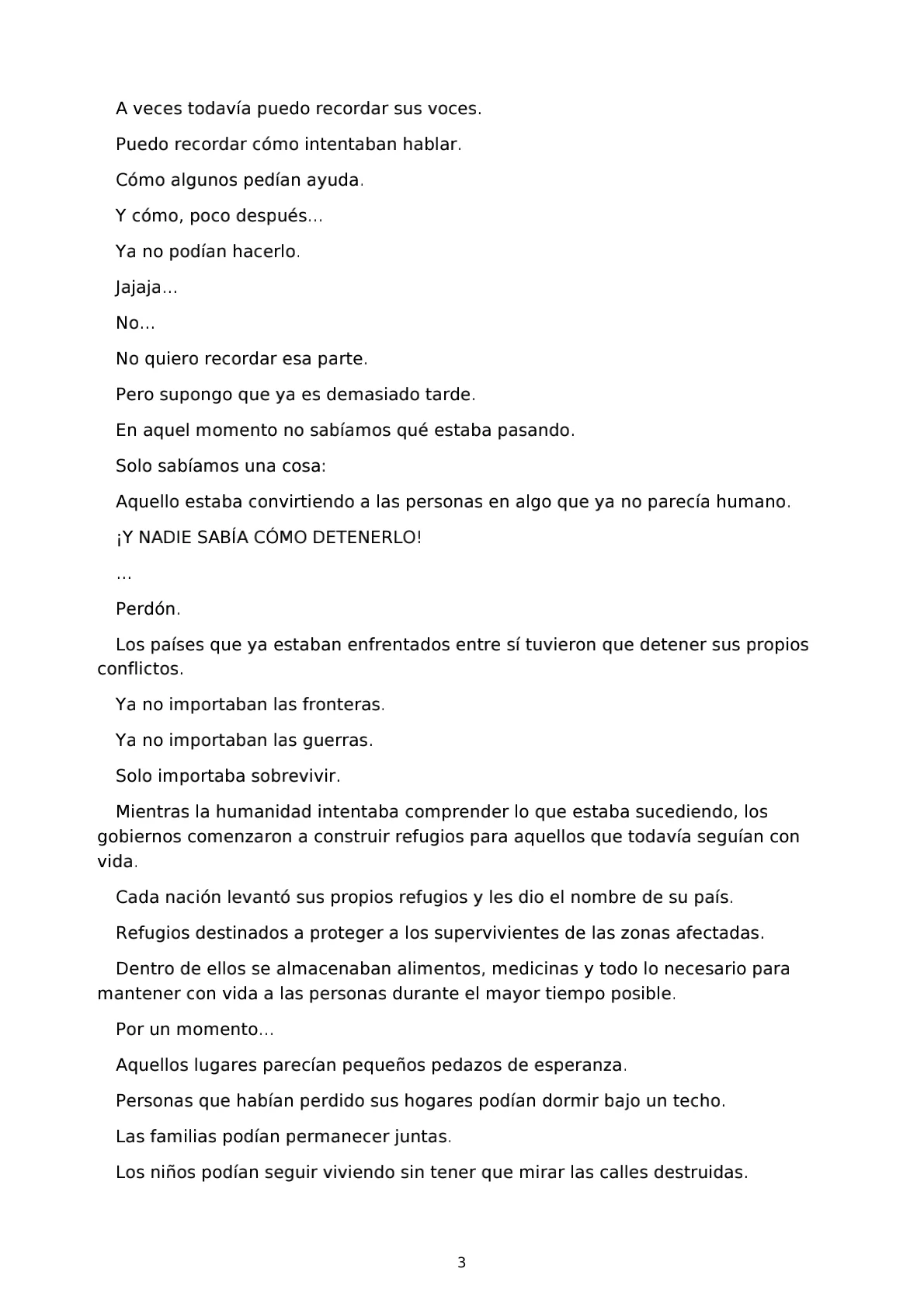 El mundo bajo su sombra Capítulo 0.1 - página 3