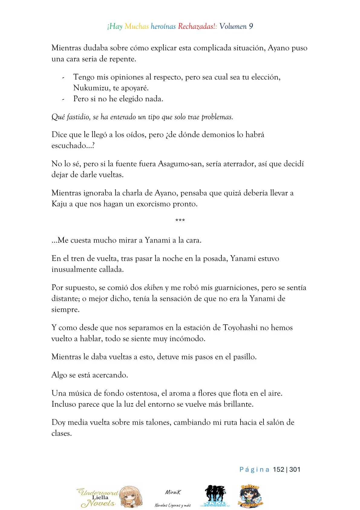 Makeine: Too Many Losing Heroines! Capítulo 9.3 - página 5