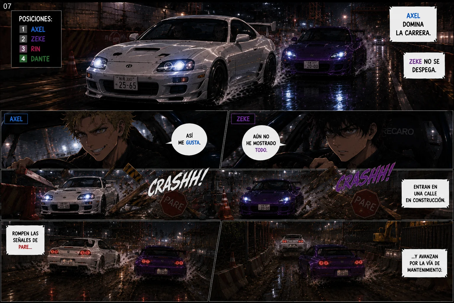 FAST & FURIOUS the King of tokio Capítulo 1 - página 7