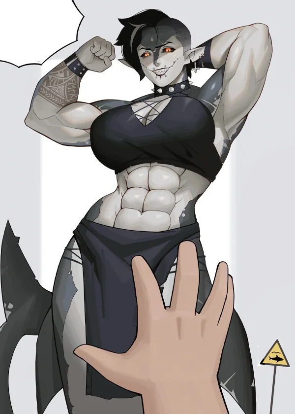 El ataque de la chica tiburón