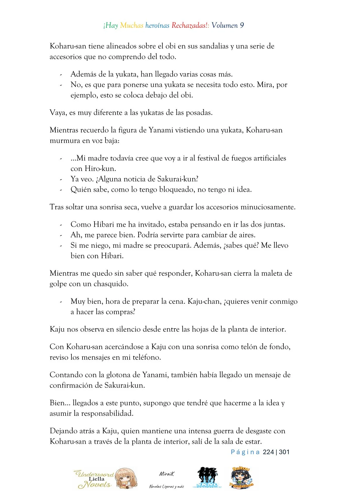 Makeine: Too Many Losing Heroines! Capítulo 9.4 - página 10