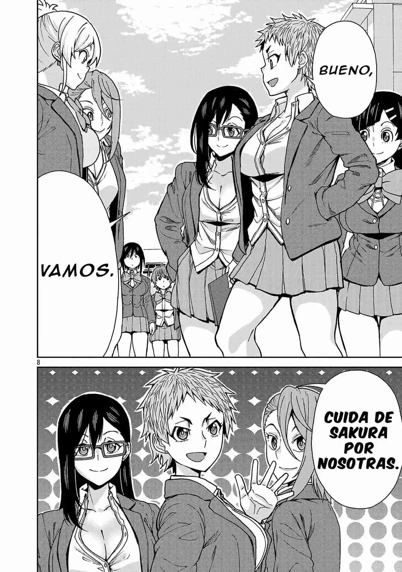 Hitomi-chan es Timida con los Extraños Capítulo 140 - página 8