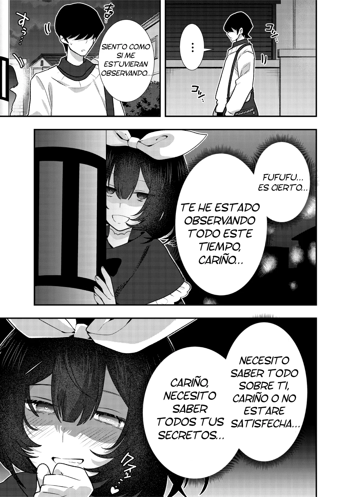 Yandere ga Heta na Yandere Musume Capítulo 5 - página 3