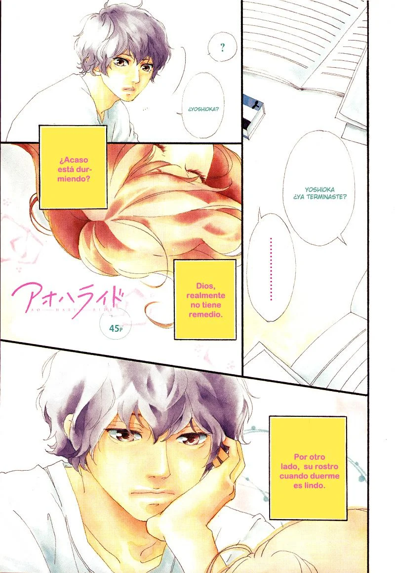Ao Haru Ride Capítulo 49 - página 3