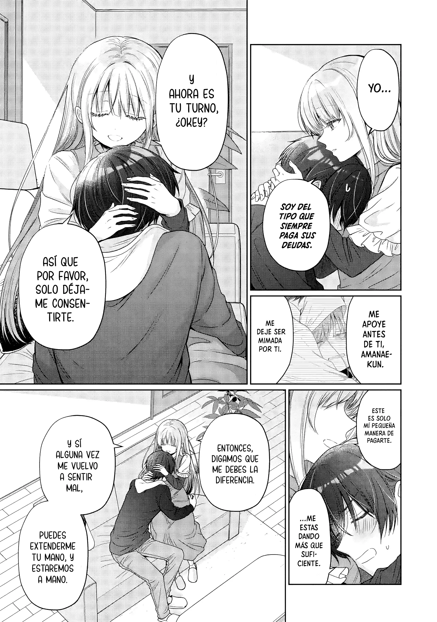 Otonari no Tenshi-sama ni Itsu no Ma ni ka Dame Ningen ni Sareteita Ken Capítulo 30.2 - página 11
