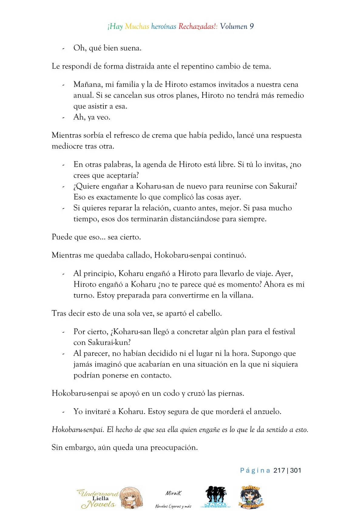 Makeine: Too Many Losing Heroines! Capítulo 9.4 - página 3