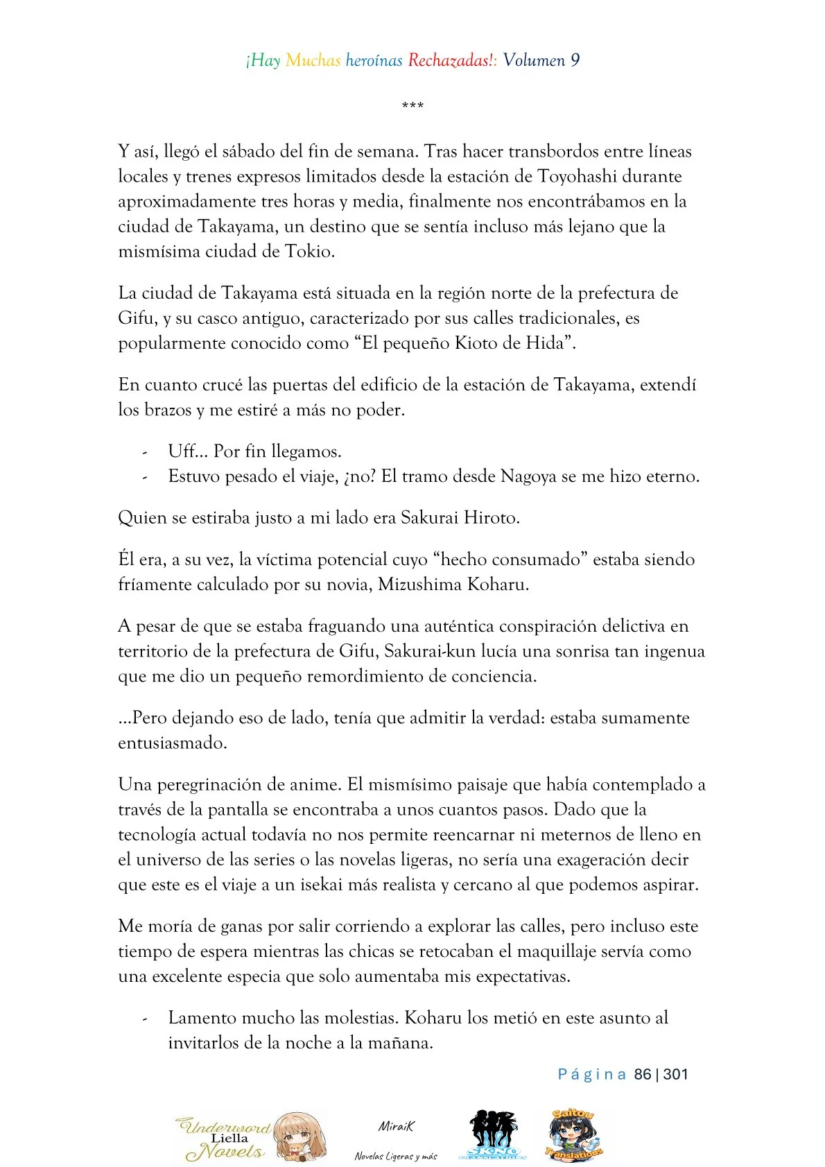 Makeine: Too Many Losing Heroines! Capítulo 9.2 - página 15