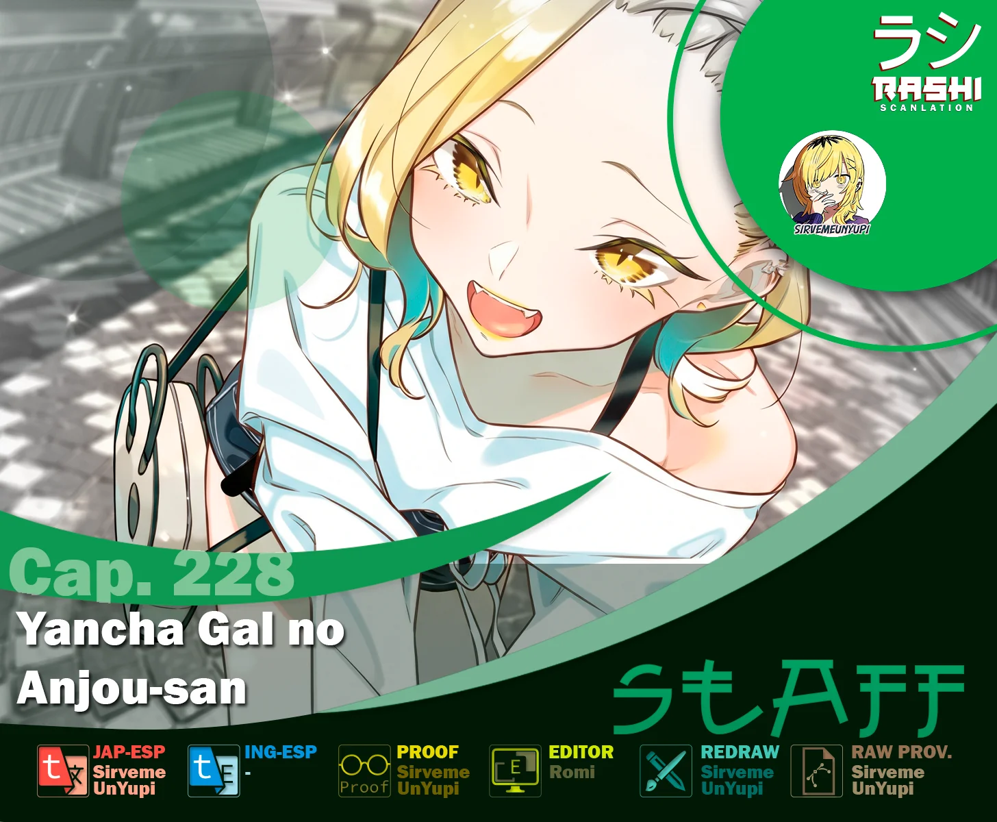 Yancha Gal no Anjou-san Capítulo 228 - página 1