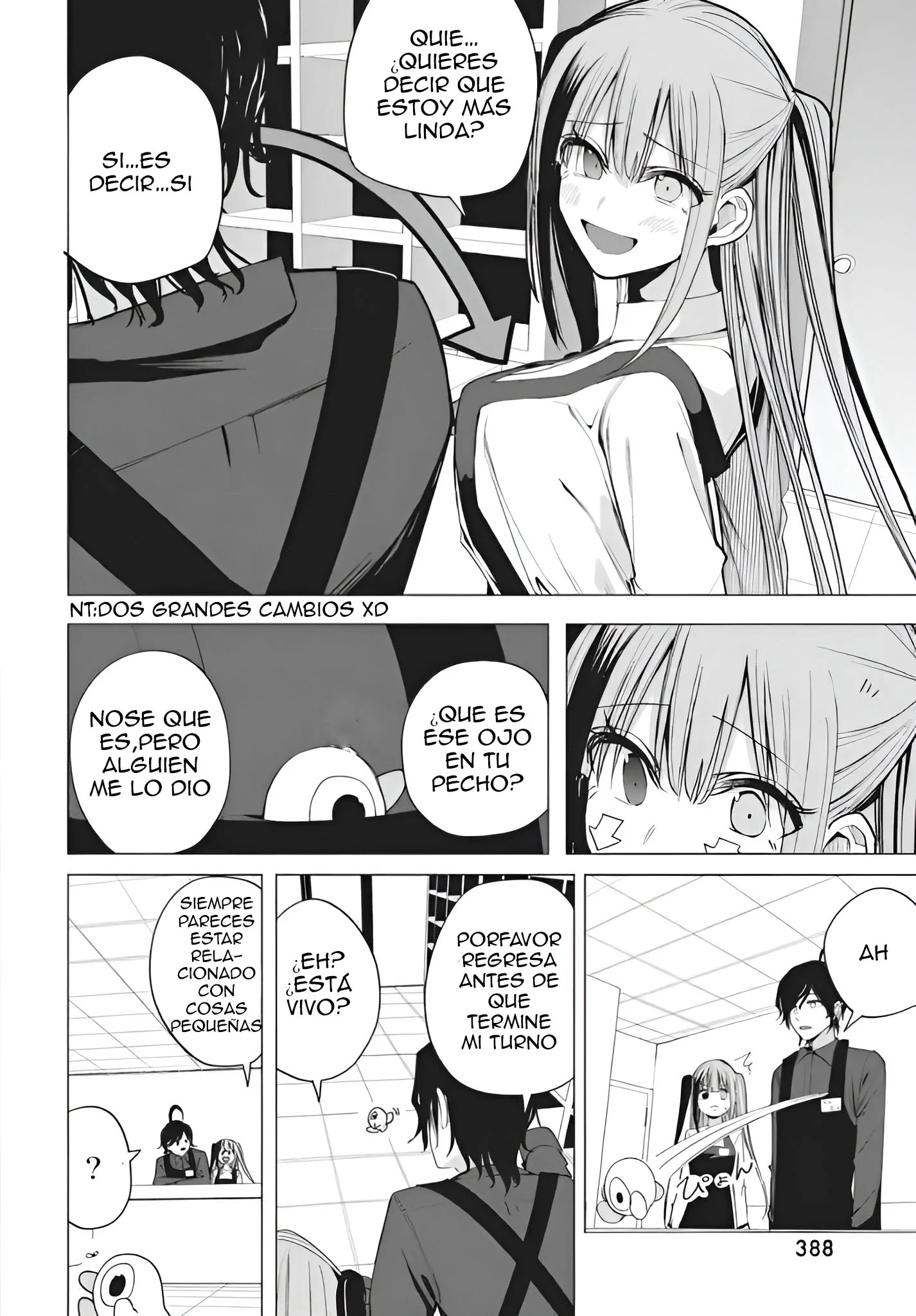 Mizuki-senpai Es Una Adivinadora De Amor Capítulo 47 - página 10