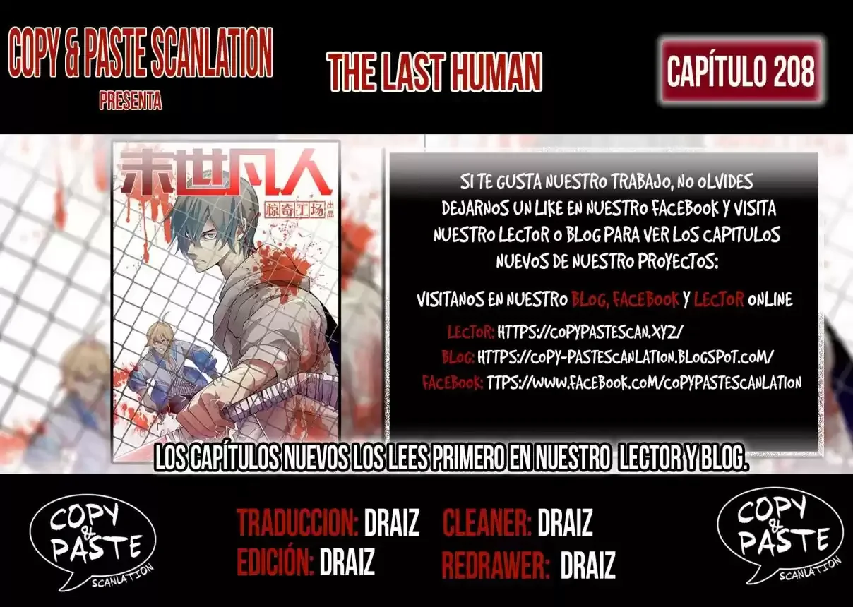 The Last Human Capítulo 208 - página 1