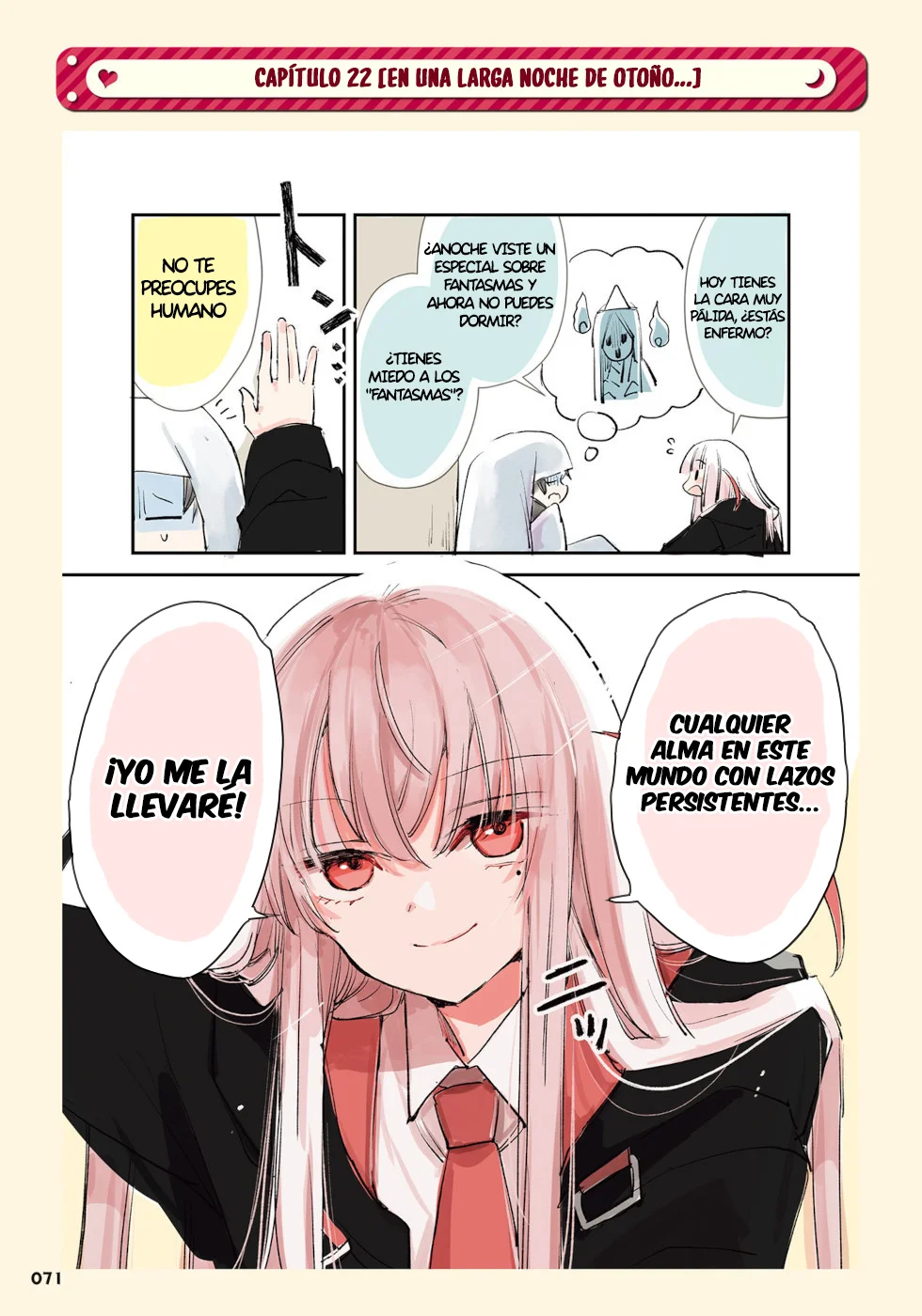 Ningen ni Koisuru Shinigami-chan Capítulo 22 - página 2