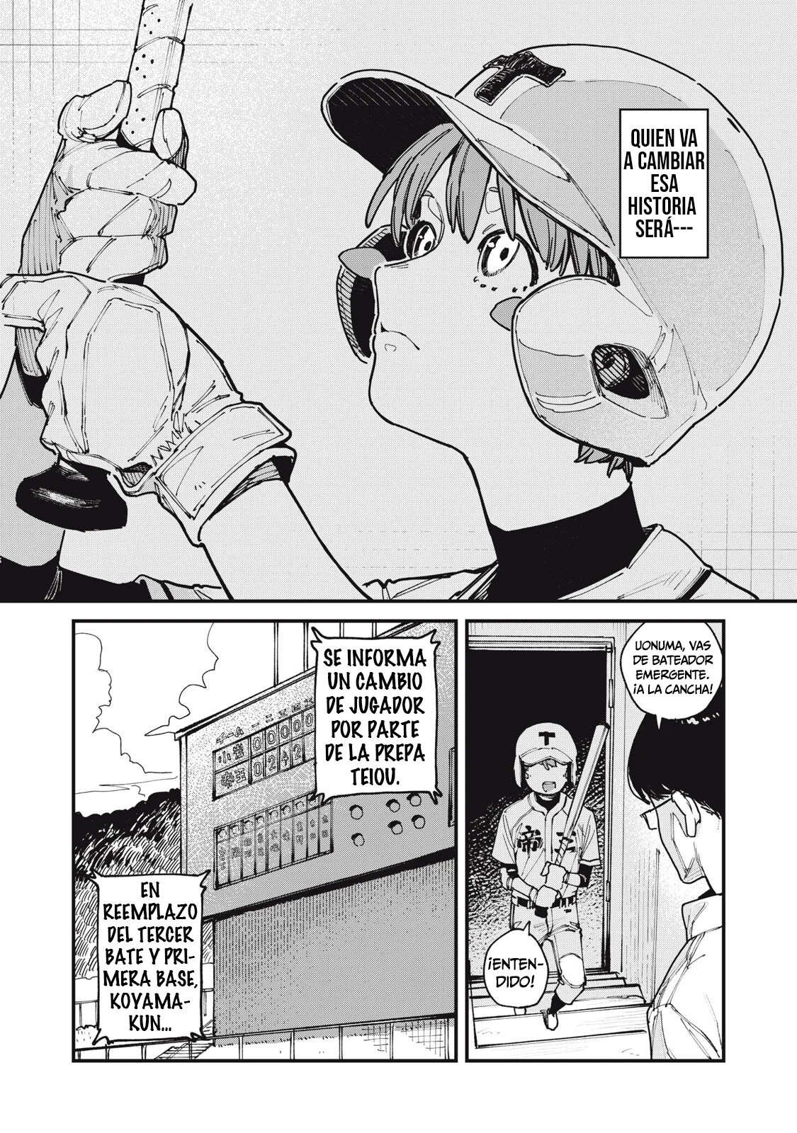 Eres una gran bateadora Capítulo 8 - página 19