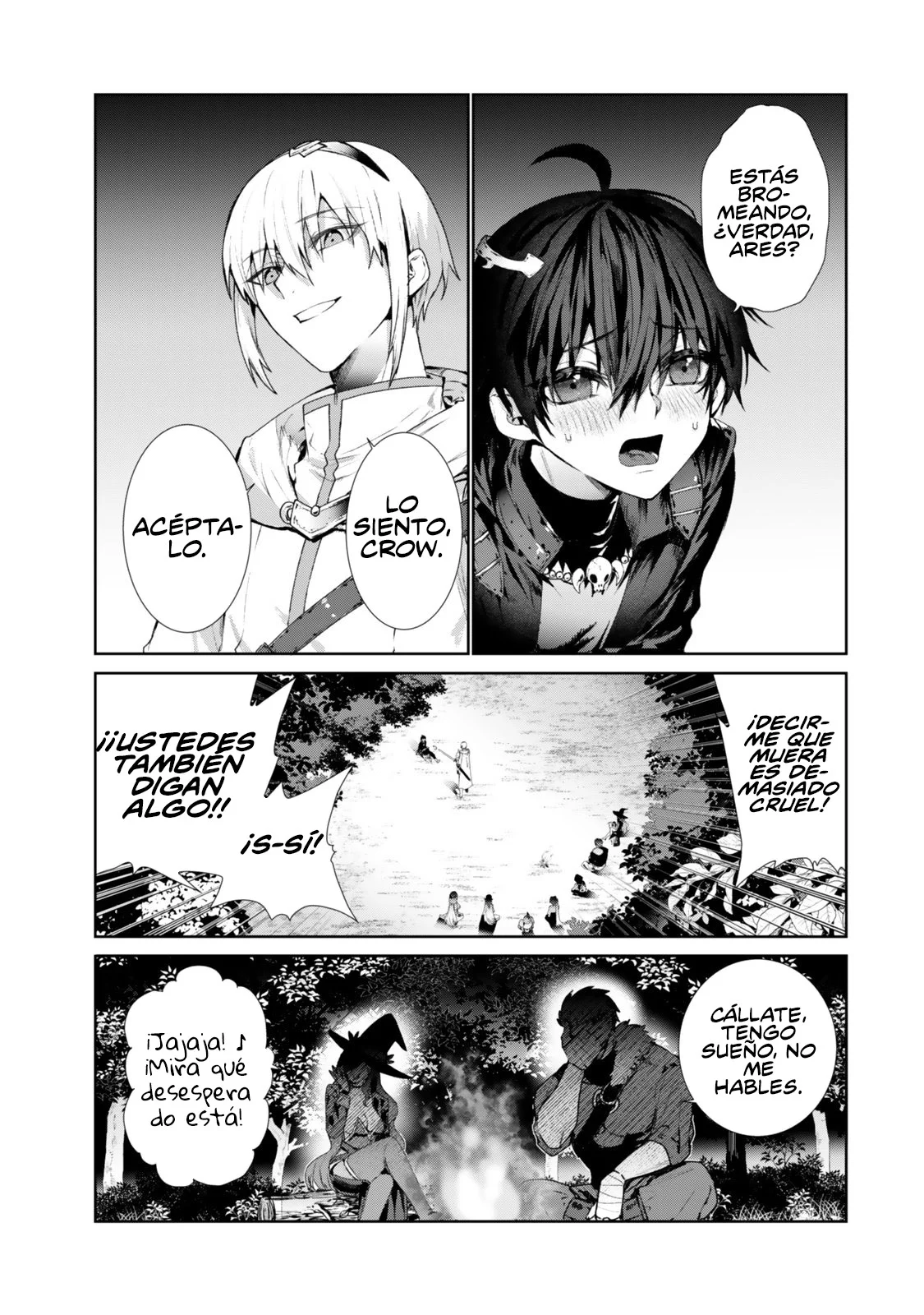 Nakama ni Uragirare Shokei Sareta Shireijutsushi, Undead-ka Shiteita Eiyuu 10000-nin o Sosei Shi Saikyou no Oukoku o Tsukuri Fukushuu o Kaishi Suru~An'ei no Gyokuza ni Eirei wa Tsudou~ Capítulo 1 - página 4