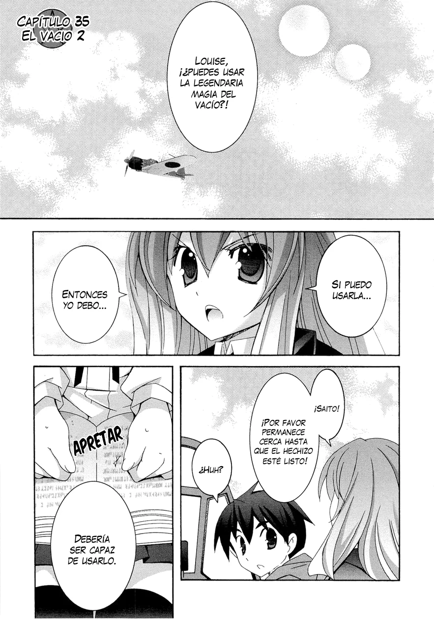 Zero No Tsukaima Capítulo 35 - página 1