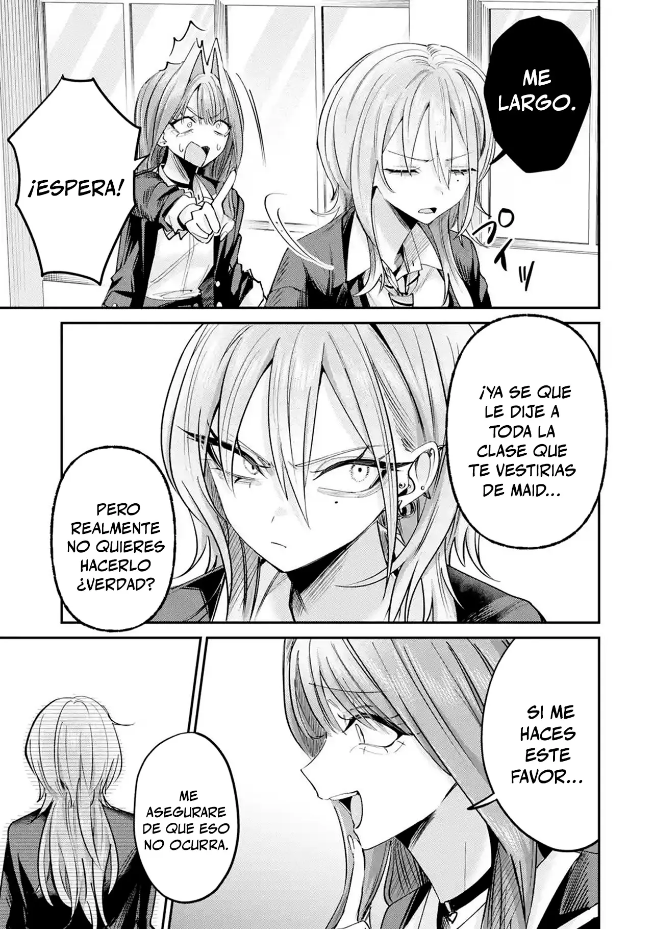 Haimiya-senpai wa Kowakute Kawaii Capítulo 27.01 - página 11
