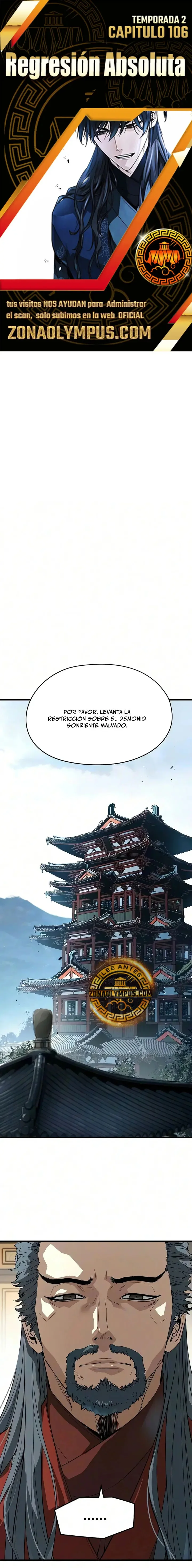 Regresión Absoluta Capítulo 106 - página 1