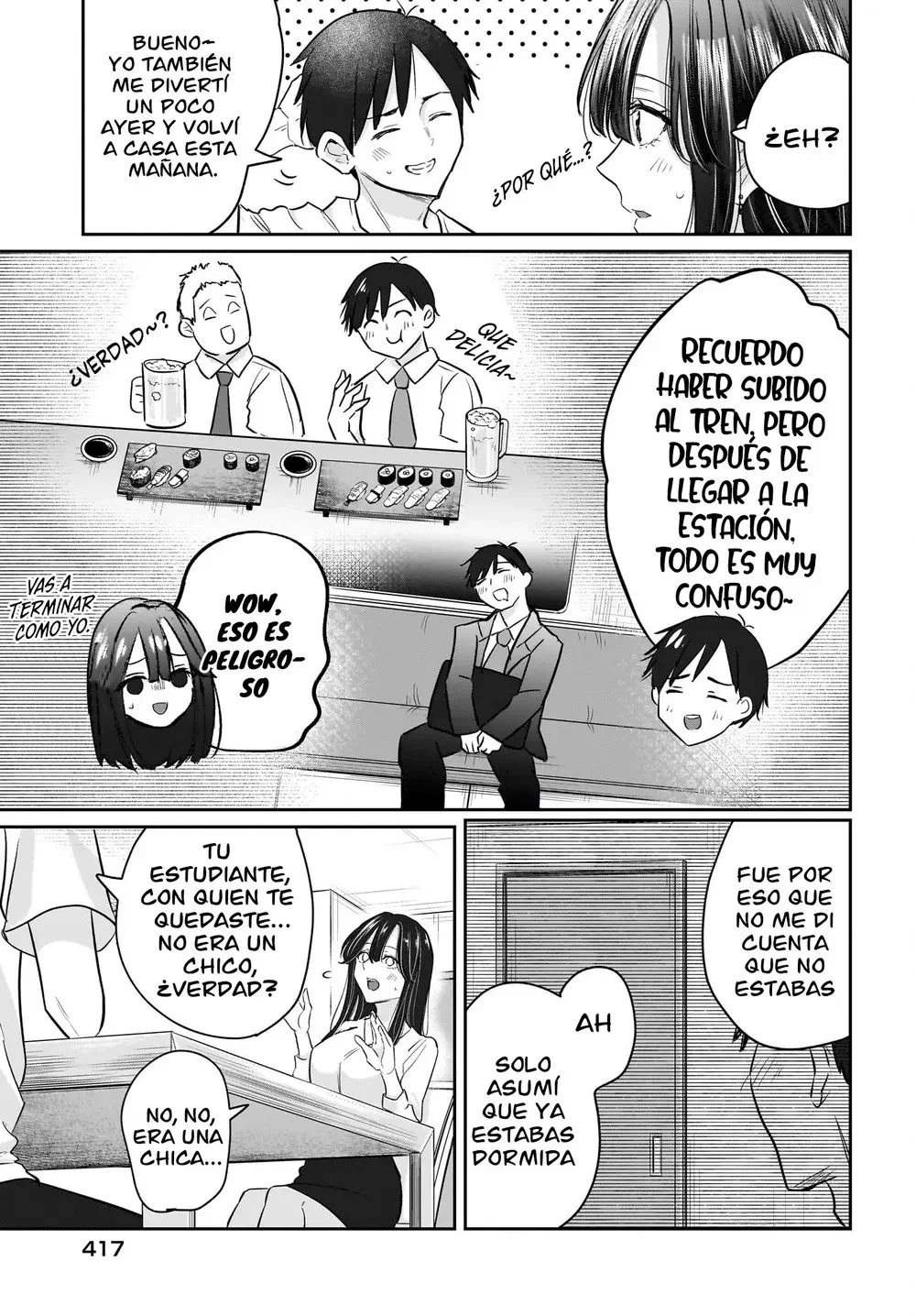 Hitozuma Kyoushi ga Oshiego no Joshikousei ni Dohamari Suru Hanash Capítulo 4 - página 6