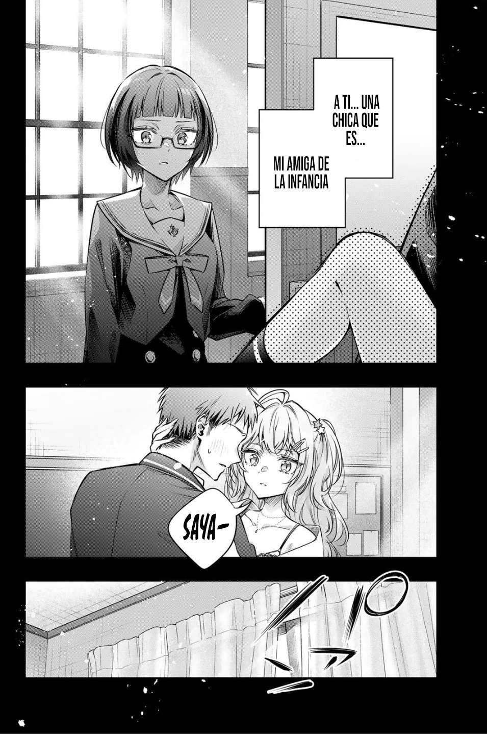 Alya-san, quien se sienta a mi lado, a veces susurra cosas dulces en ruso. Capítulo 75 - página 8