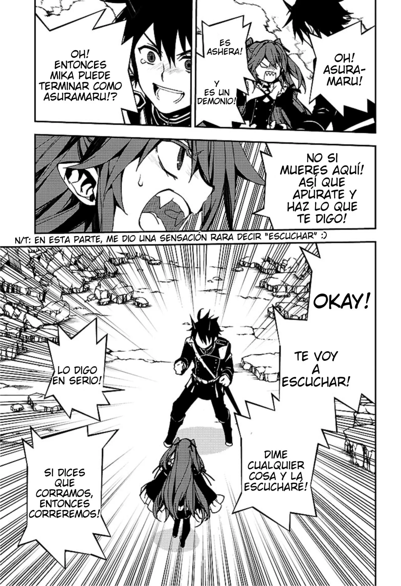 Owari no seraph Capítulo 94 - página 16