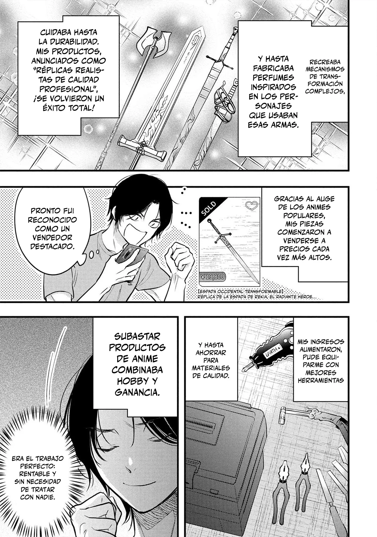 HOUKAI SEKAI NO MAHOU TSUE SHOKUNIN Capítulo 1 - página 7