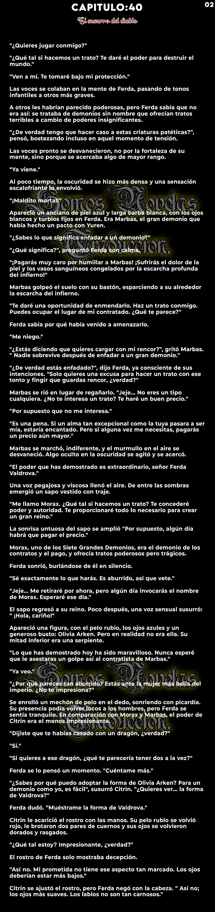 Me Casé con el Dragón que Maté. Capítulo 40 - página 3