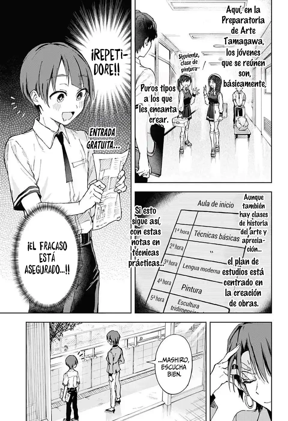 El taller de conferencias suplementarios de Mashiro-kun Capítulo 1 - página 9