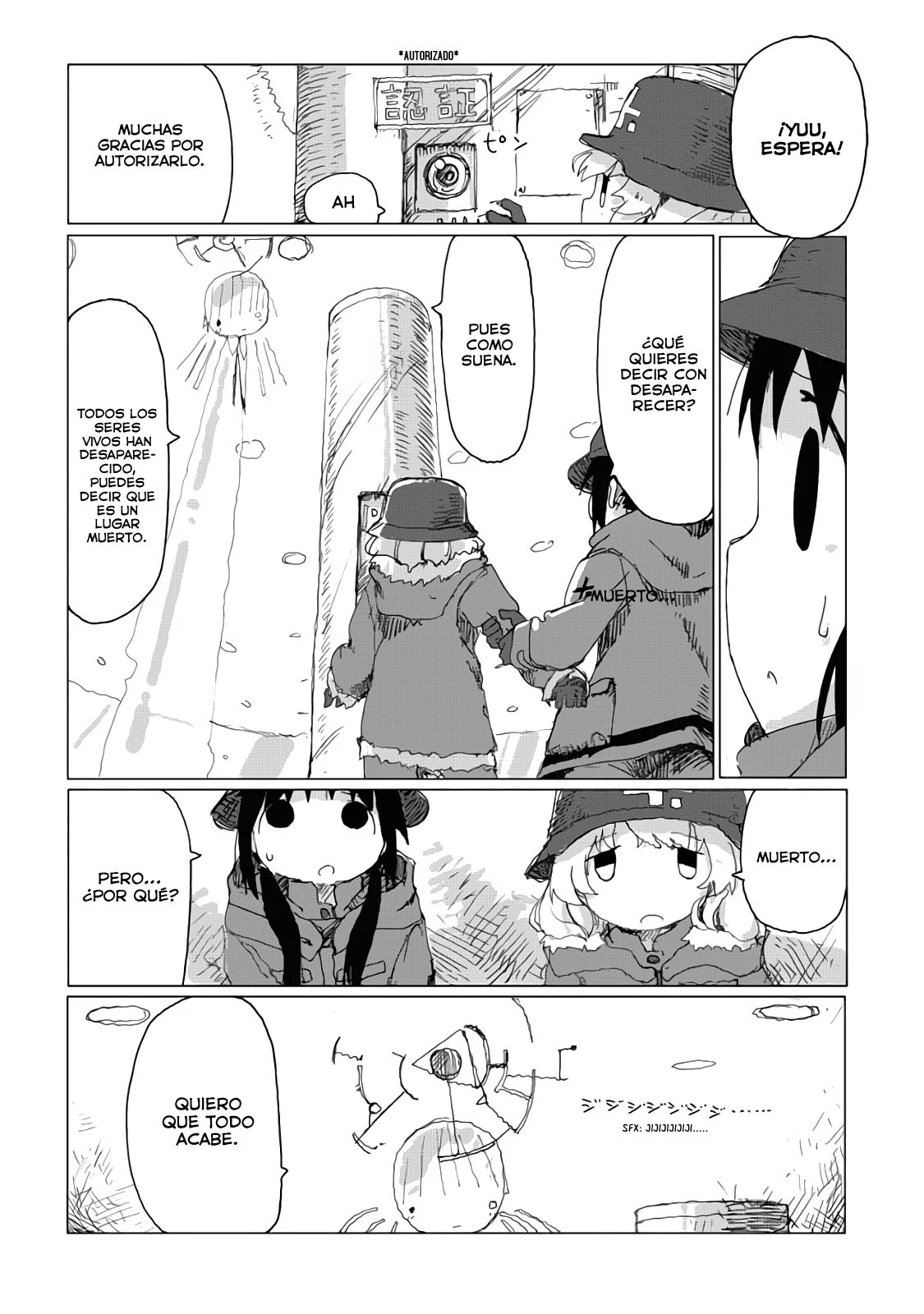 Shoujo Shuumatsu Ryoukou Capítulo 34 - página 10