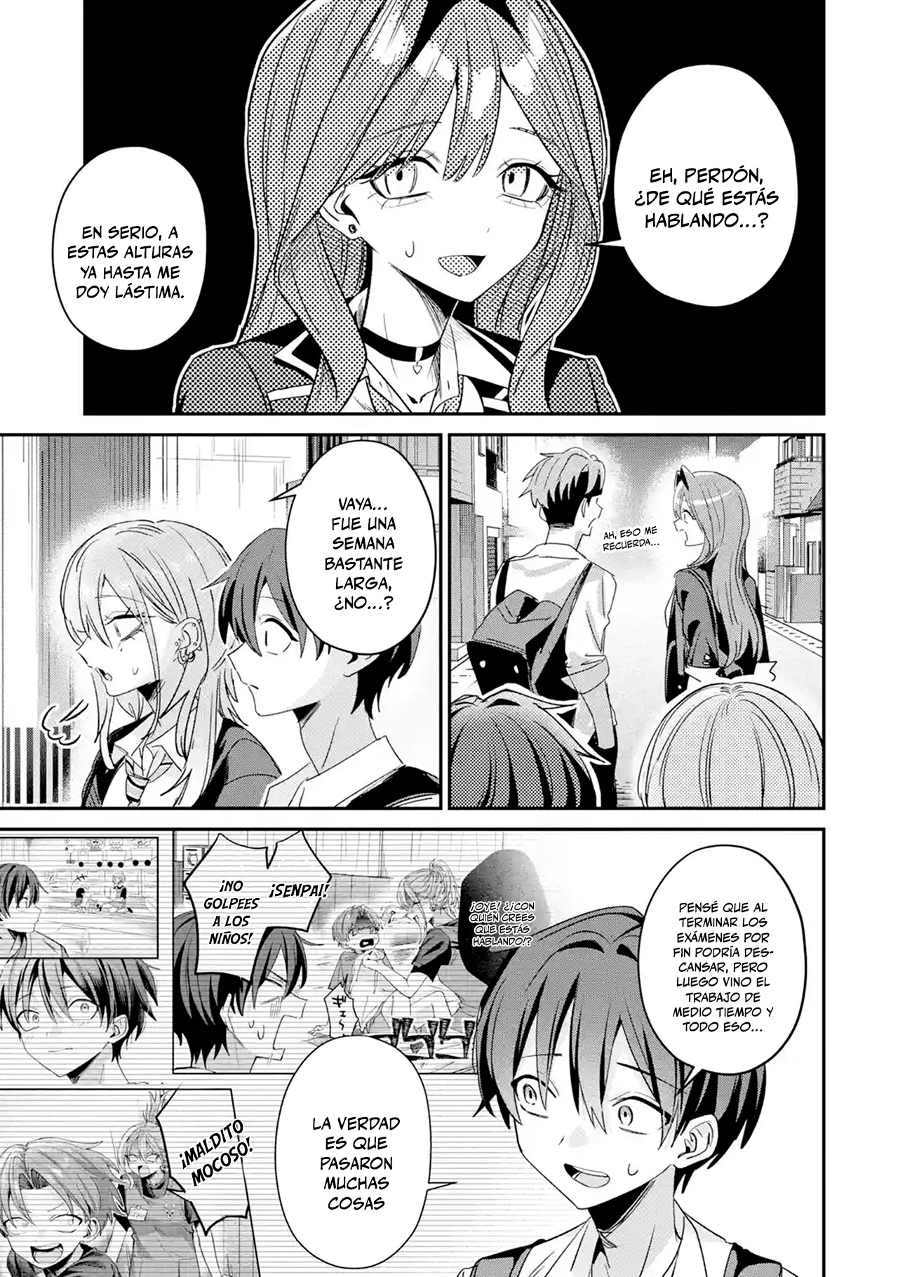 Haimiya-senpai wa Kowakute Kawaii Capítulo 35 - página 9