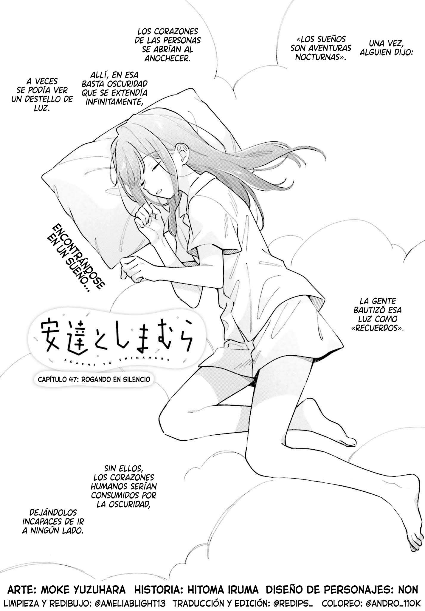 Adachi To Shimamura Capítulo 47 - página 1