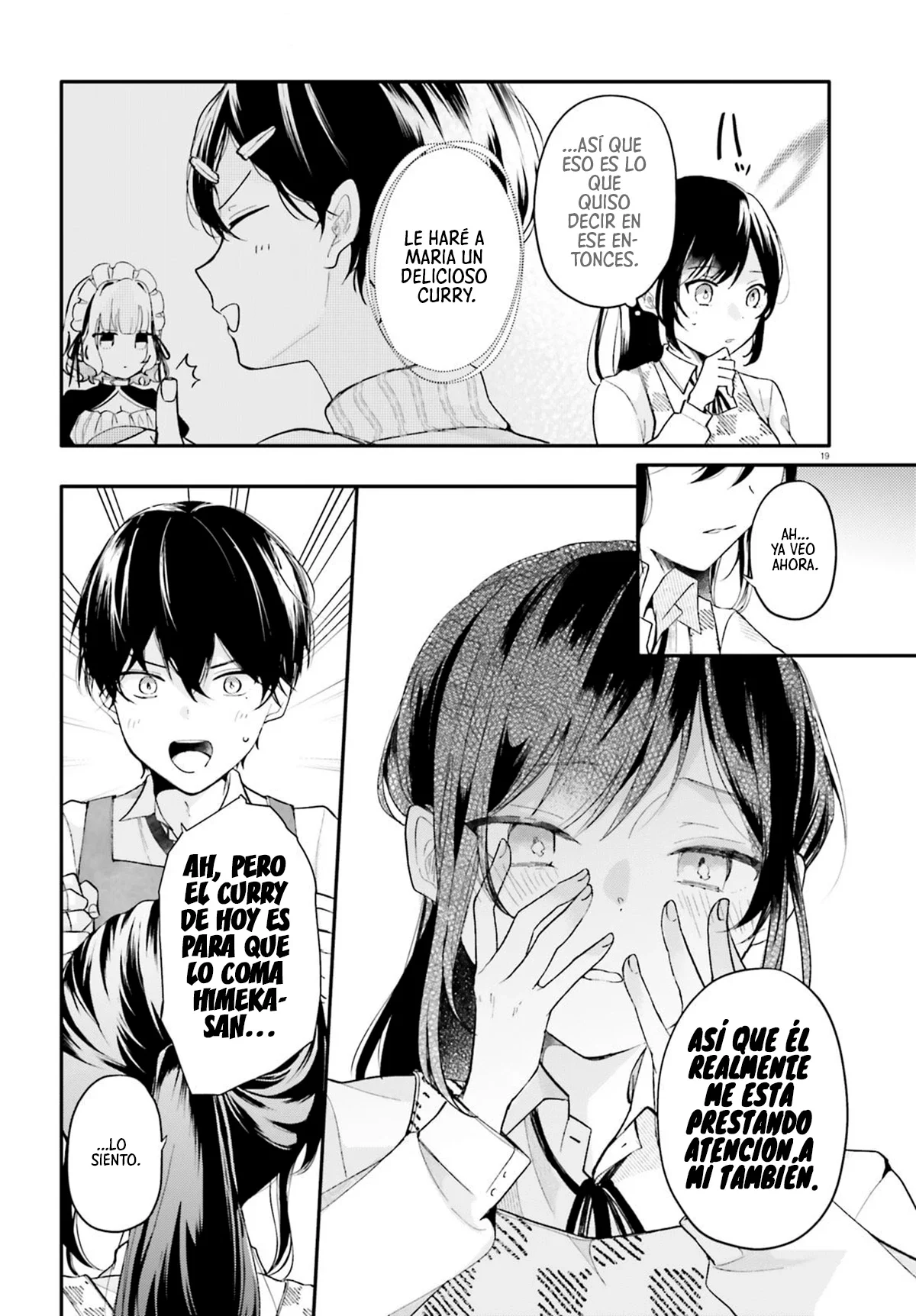 Mi Maid se parece a la chica de mi clase que me gusta Capítulo 2 - página 21