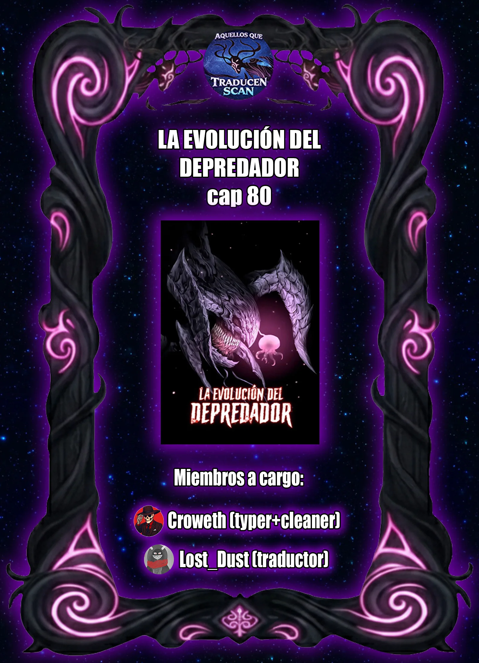 La Evolución del Depredador Capítulo 80 - página 1