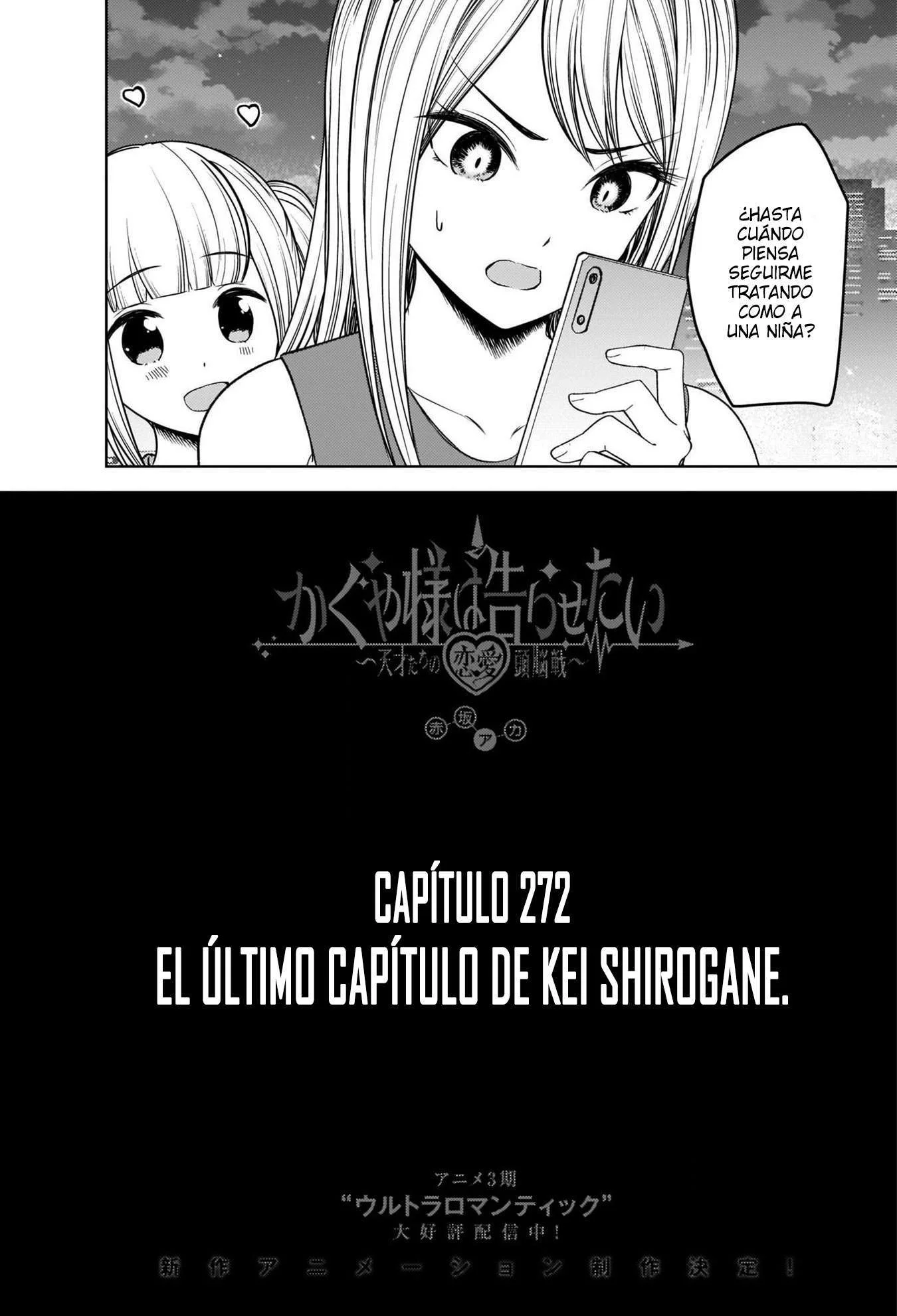 Kaguya-sama: Love Is War Capítulo 272 - página 4