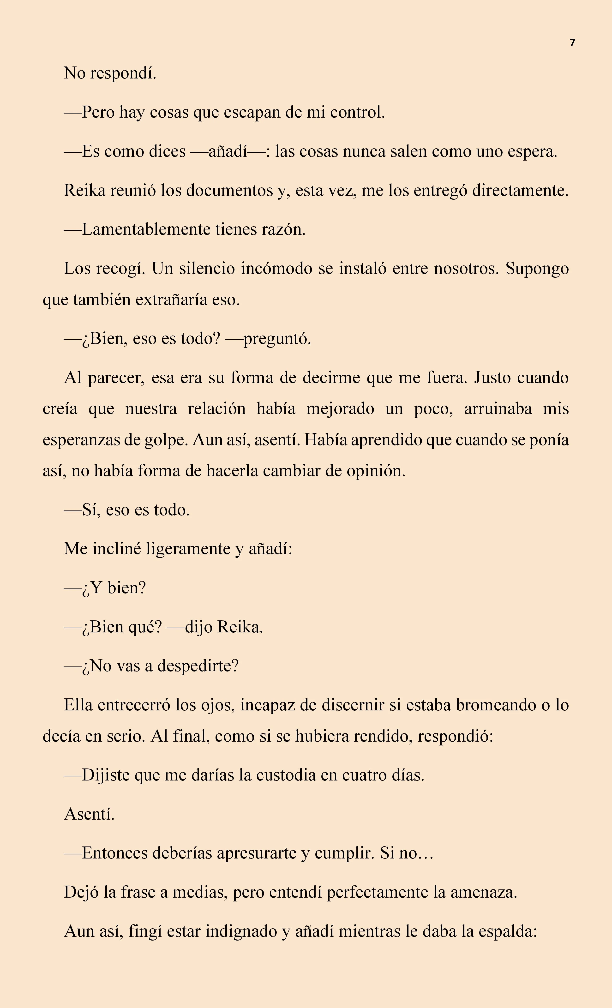 ¿Un estudiante de secundaria obligado a casarse con una MILF? Capítulo 48 - página 7