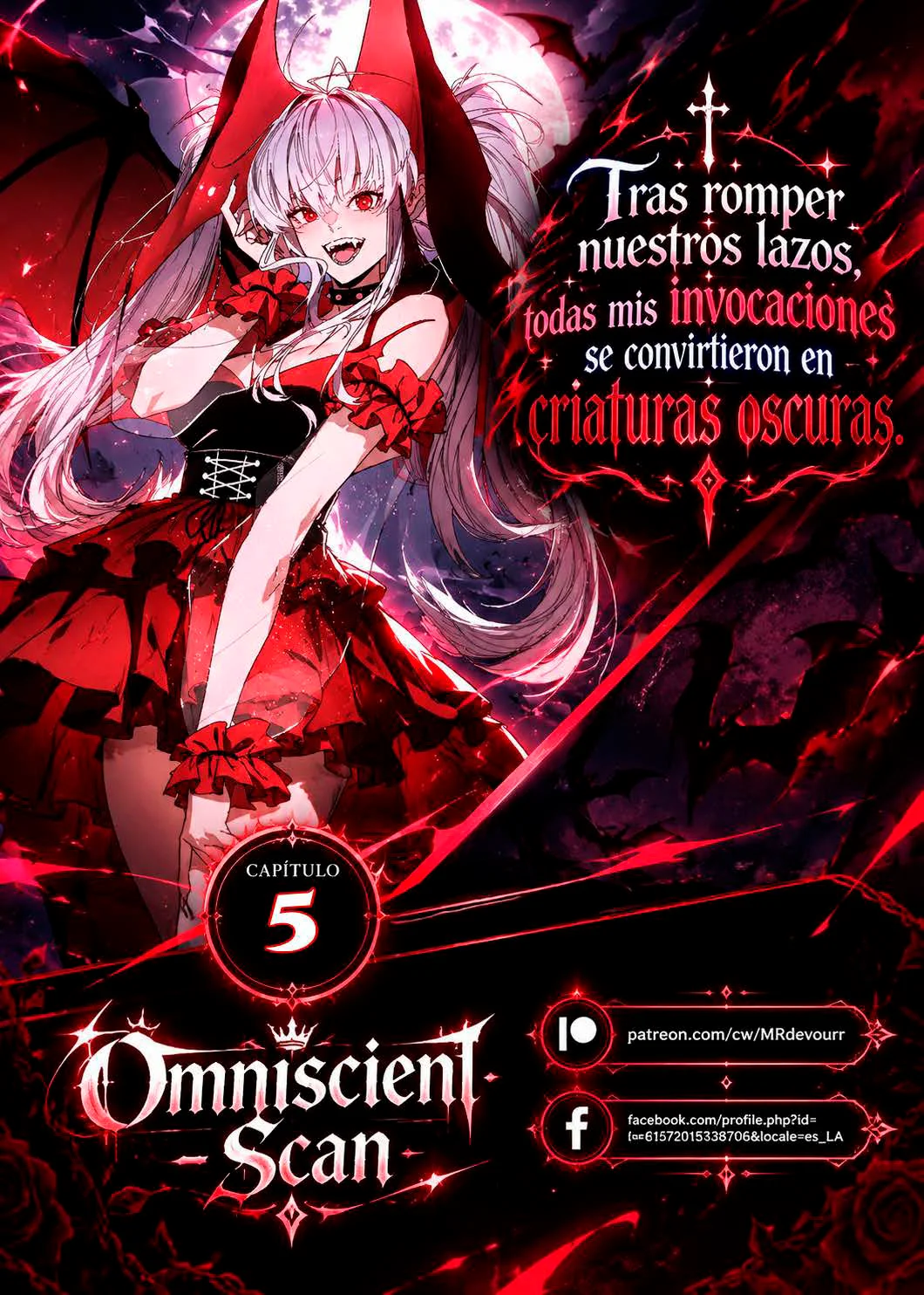 Tras romper nuestros lazos, todas mis invocaciones se convirtieron en criaturas oscuras. Capítulo 5 - página 1