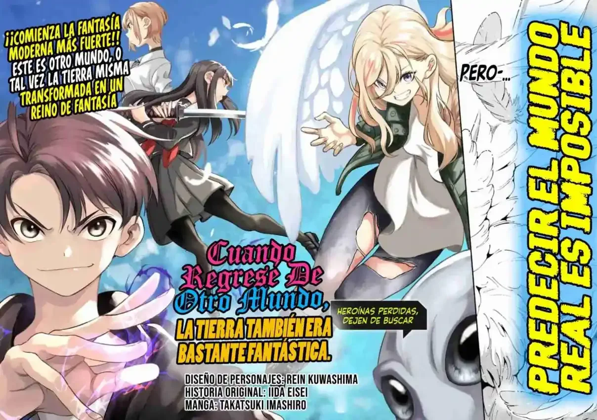 Isekai Kara Kikan Shitara Chikyuu Mo Kanari Fantajiu Deshita. Ato, Makeheroin-domo Kocchi Minna Capítulo 1 - página 2