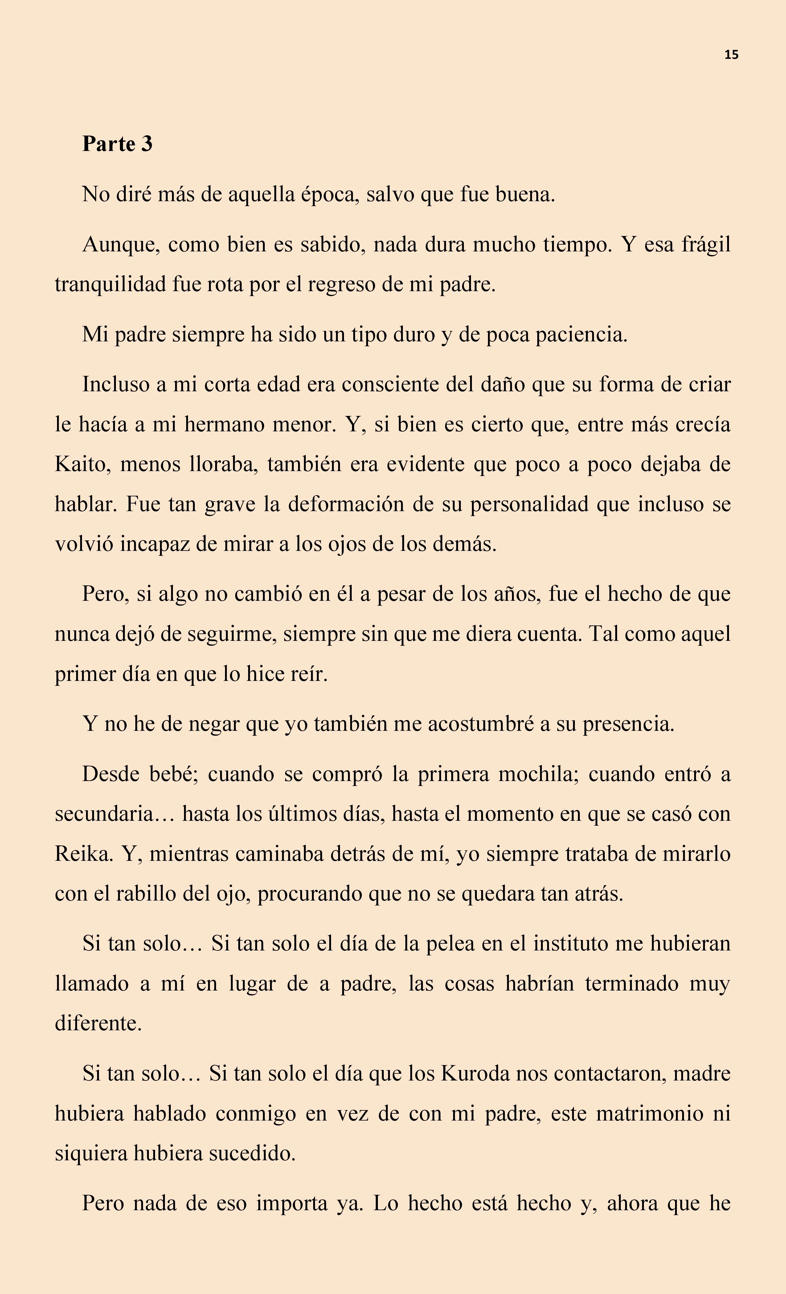 ¿Un estudiante de secundaria obligado a casarse con una MILF? Capítulo 47 - página 15