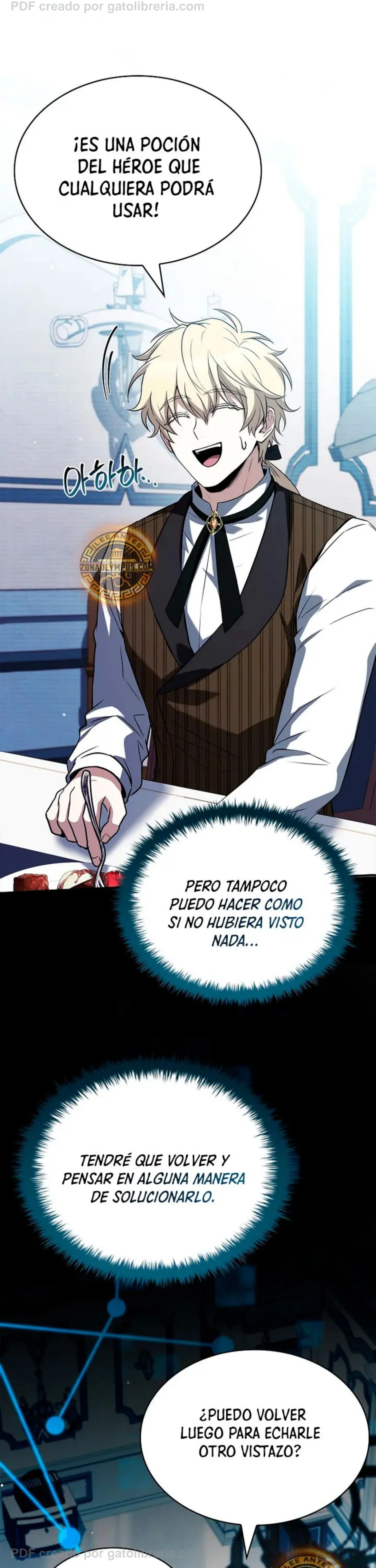 No me interesa ser el sucesor; mejor me dedicaré a sanar. Capítulo 29 - página 40