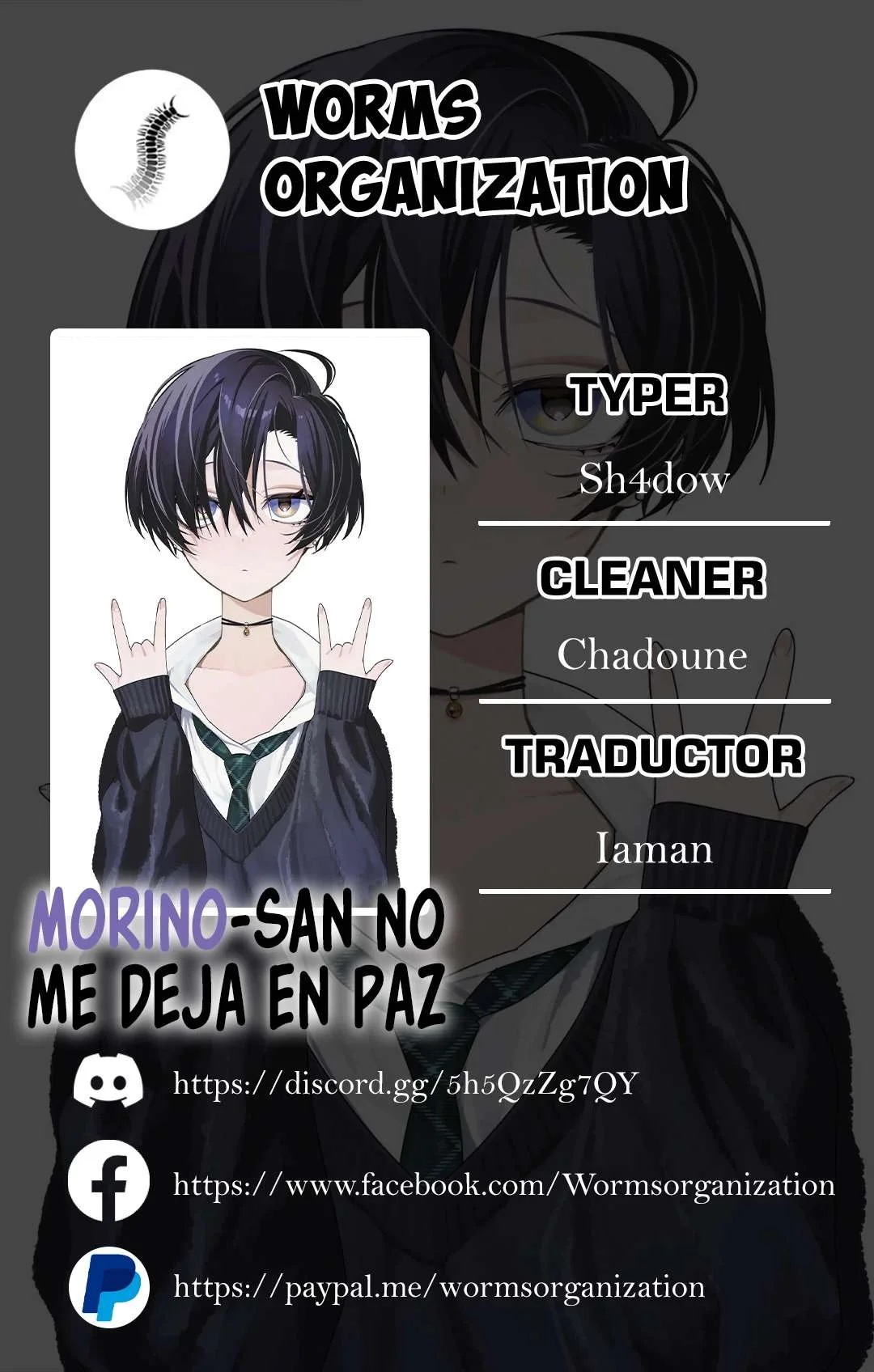 Morino-san No Me Deja En Paz Capítulo 1 - página 1
