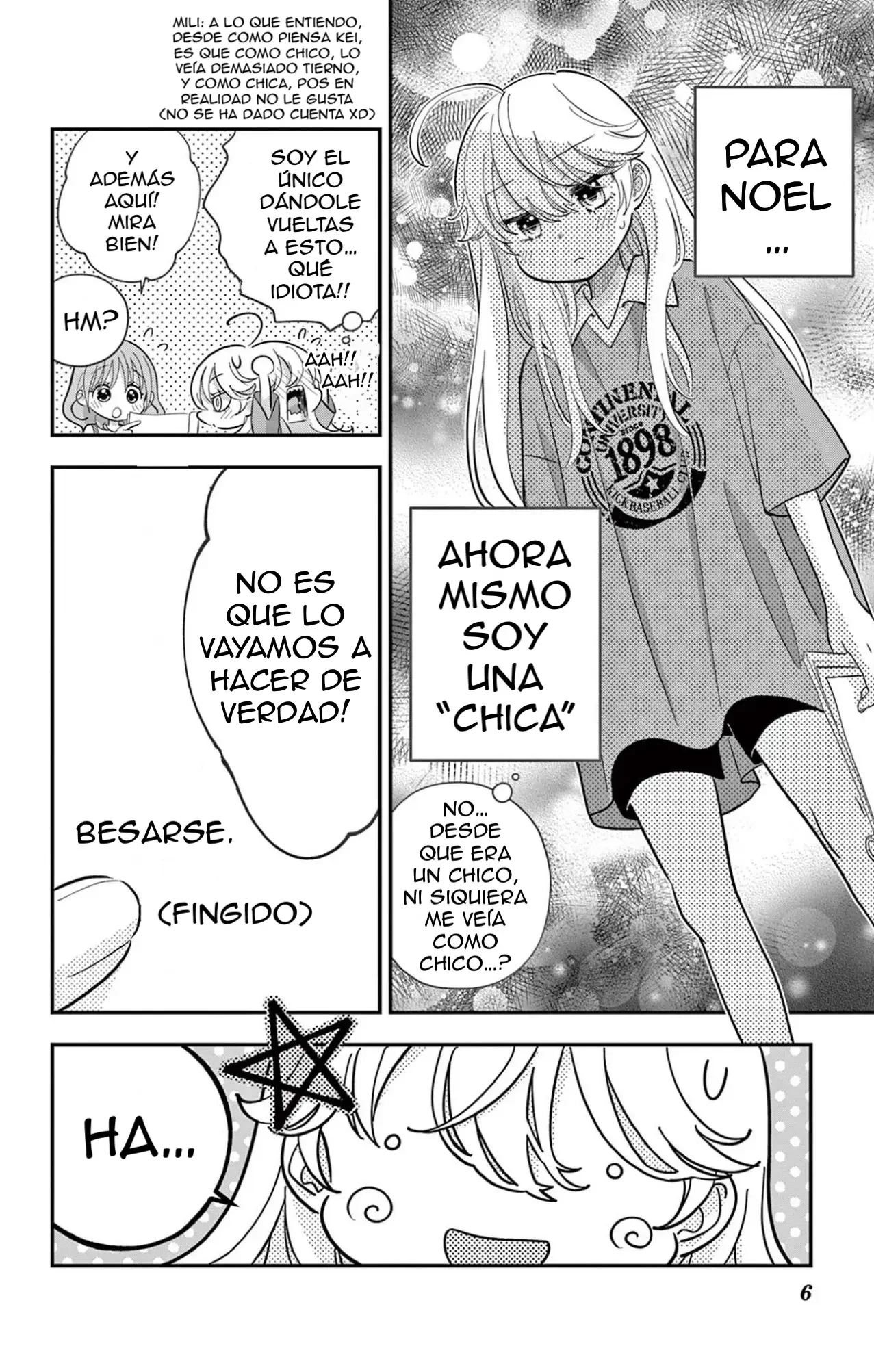 Uesugi Kun Wa Onnanoko Wo Yametai Capítulo 30 - página 8