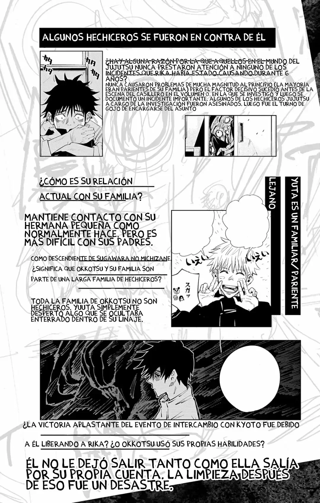 Jujutsu Kaisen: FANBOOK OFICIAL Capítulo 1 - página 19