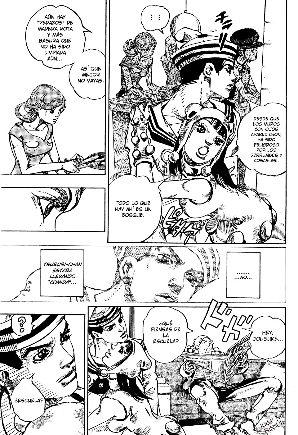 JoJo's Bizarre Adventure - Parte 8: JoJolion Capítulo 27 - página 7