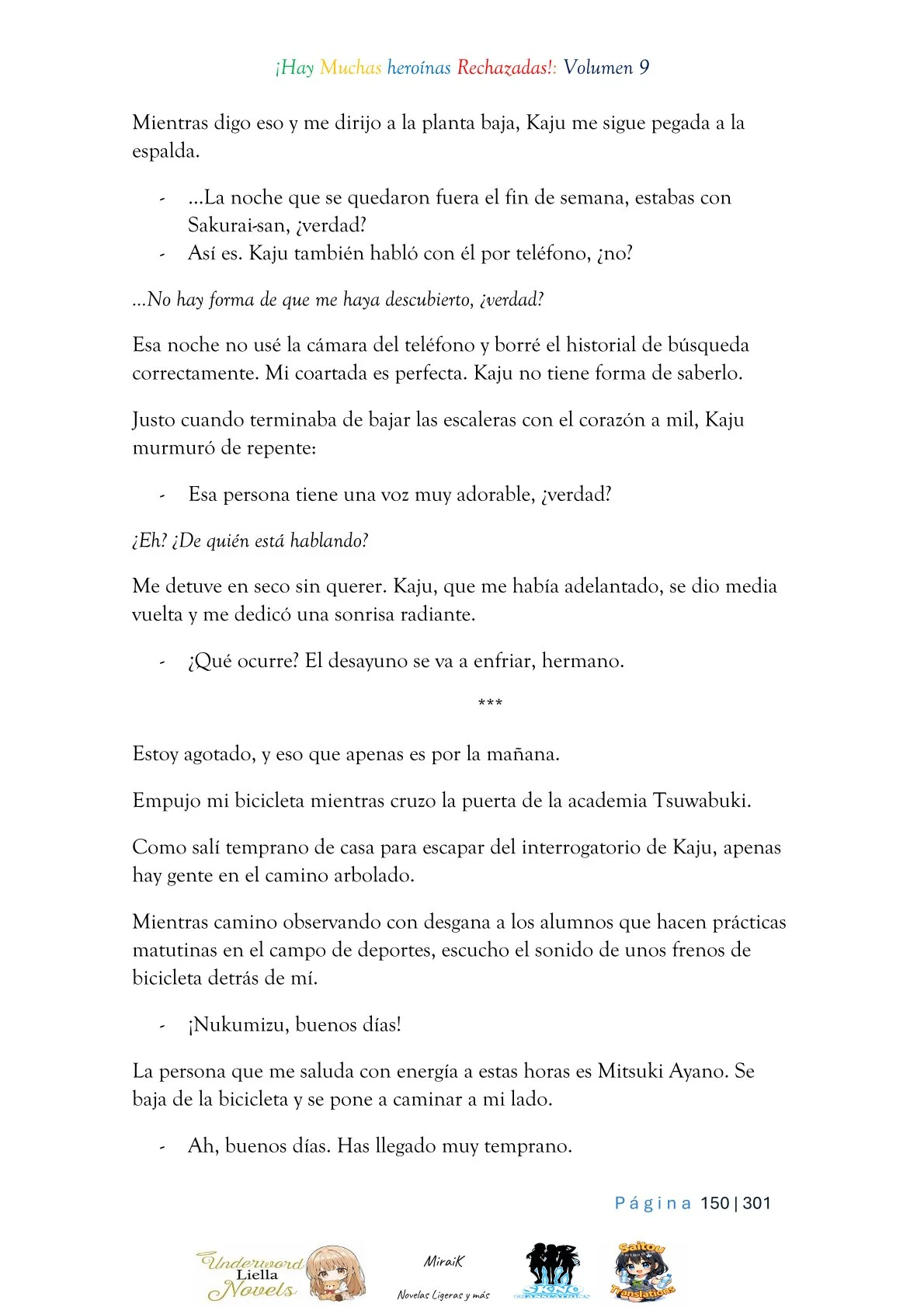 Makeine: Too Many Losing Heroines! Capítulo 9.3 - página 3