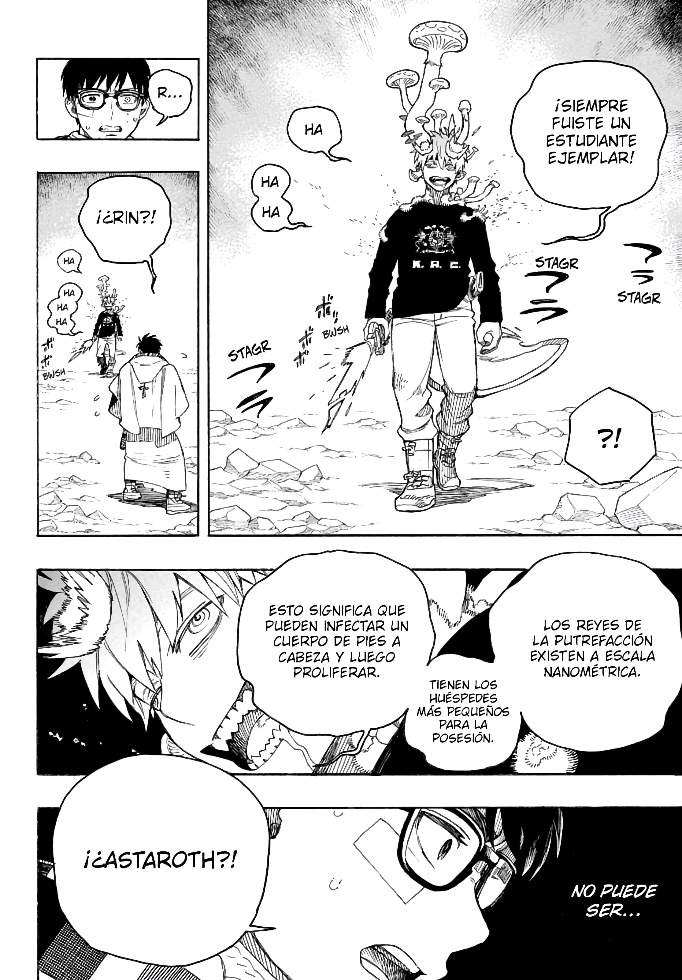 Ao No Exorcist Capítulo 167 - página 24