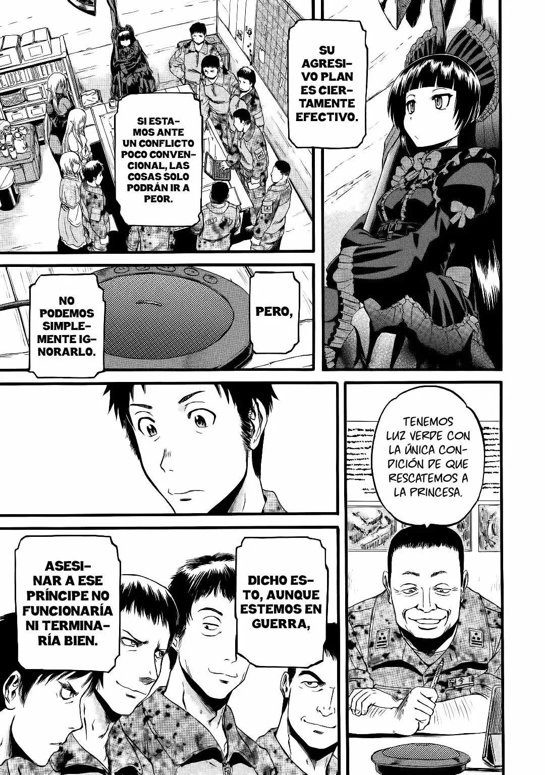 Gate: ¡Así lucharon allí las Fuerzas de Autodefensa de Japón! Capítulo 83 - página 10
