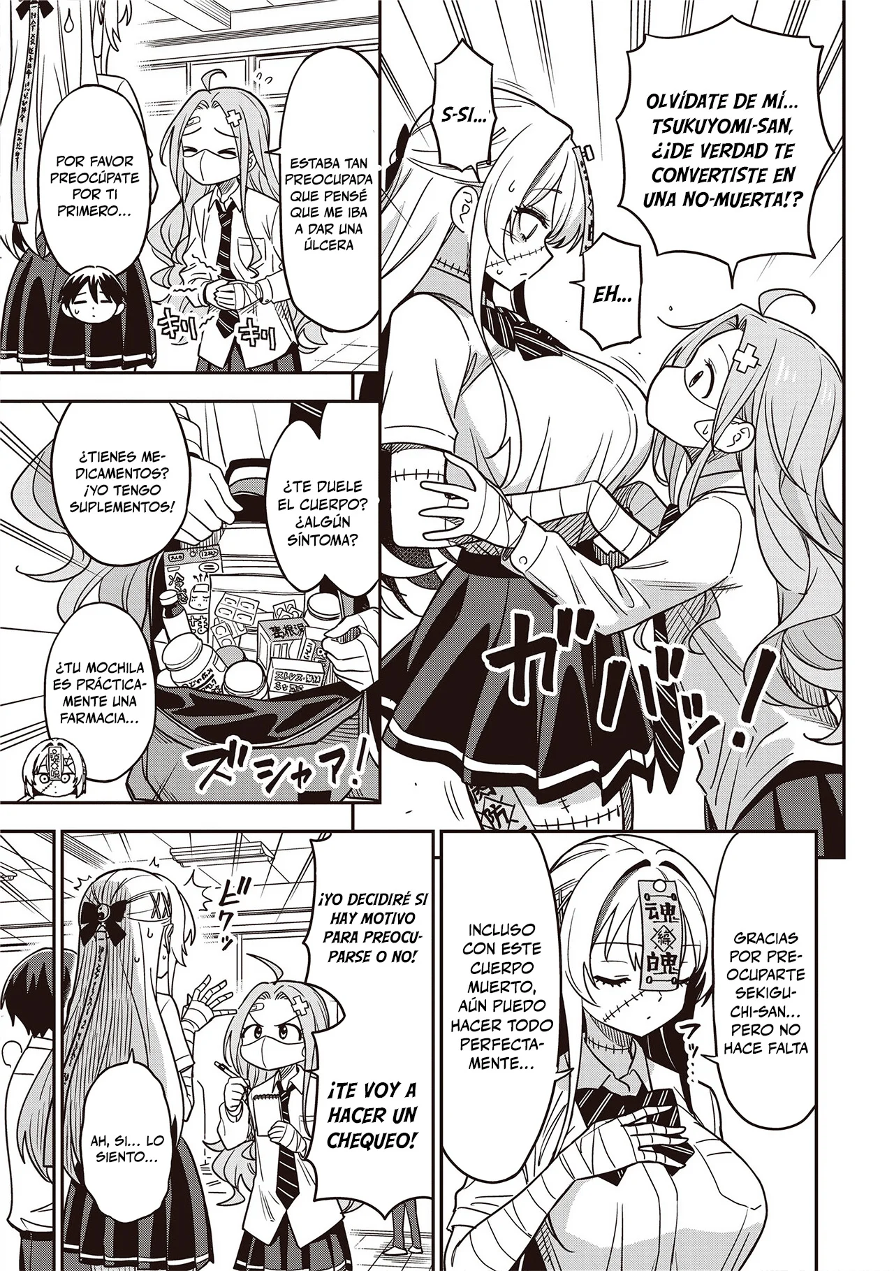 Undead-san no Bukiyou na Seishun Capítulo 6 - página 9